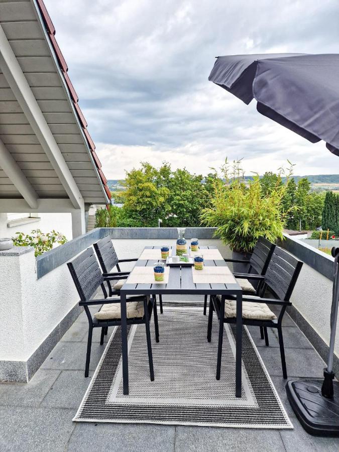 Ferienwohnung -Time To Relax- Bei Bamberg, Mit Herrlichem Blick Auf Das Maintal Viereth-Trunstadt Exterior foto